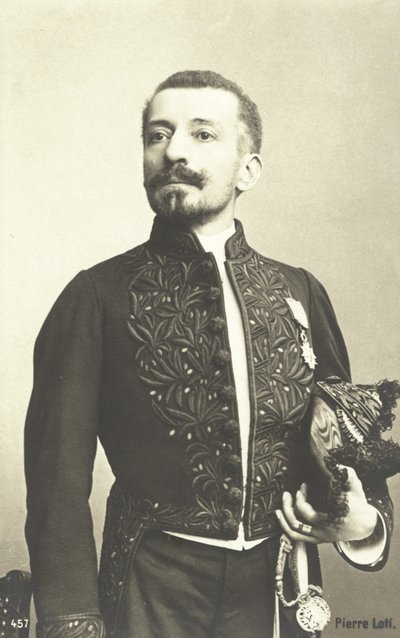 Pierre Loti, French Naval Officer and Novelist by French Photographer
