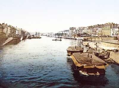 Pleasure Boats on the Loire in Nantes by French Photographer