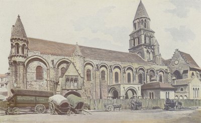 Poitiers, Notre-Dame-la-Grande Church, South Facade by French Photographer