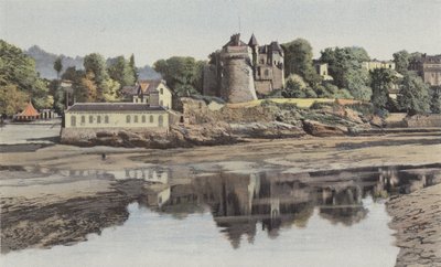 Pornic, Old Chateau and Port Entrance by French Photographer