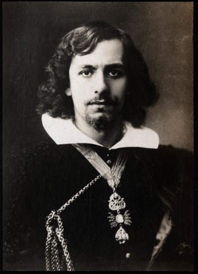 Portrait of Albert Lambert Fils, French actor by French Photographer