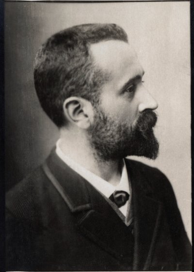 Portrait of Alphonse Bertillon by French Photographer