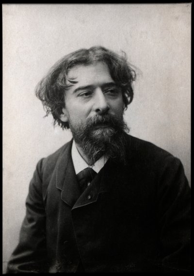 Portrait of Alphonse Daudet by French Photographer
