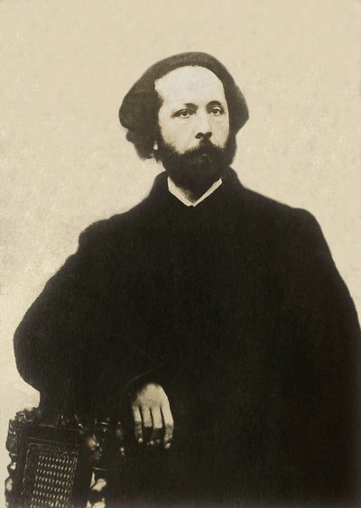 Portrait of Edouard Lalo (1823-1892), French composer by French Photographer