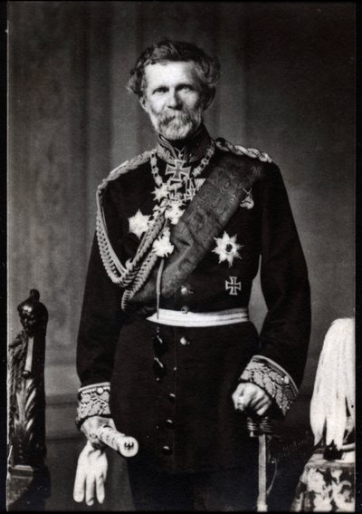 Portrait of Edwin Freiherr von Manteuffel, German Field Marshal by French Photographer