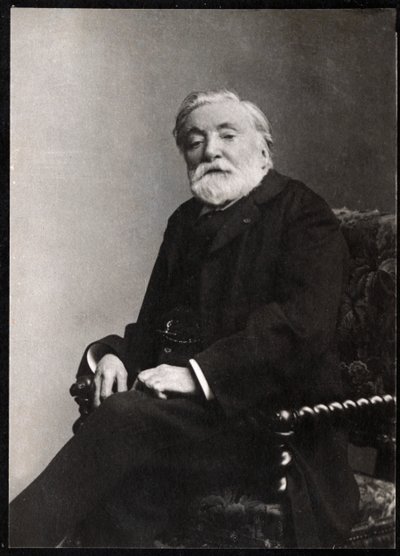 Portrait of Etienne Charles Henri, vicomte de Bornier by French Photographer