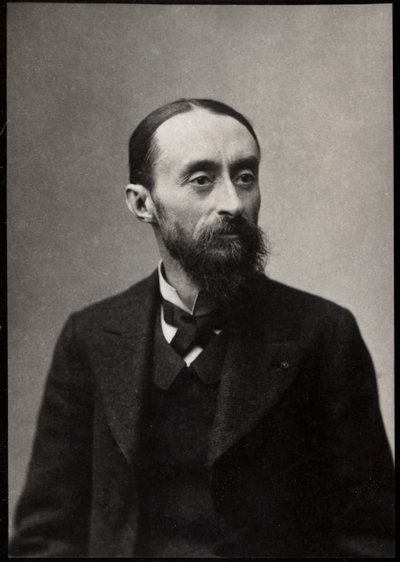 Portrait of Fernand Cormon, French painter by French Photographer