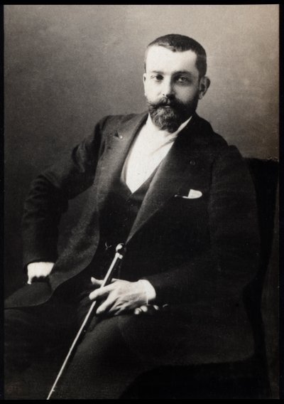 Portrait of Henri Gervex, French painter by French Photographer