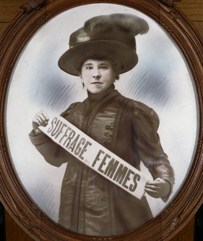 Portrait of Hubertine Auclerc by French Photographer