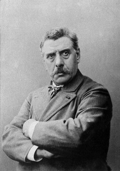 Portrait of Jean Joseph Alexandre Falguiere, Professor of Sculpture by French Photographer