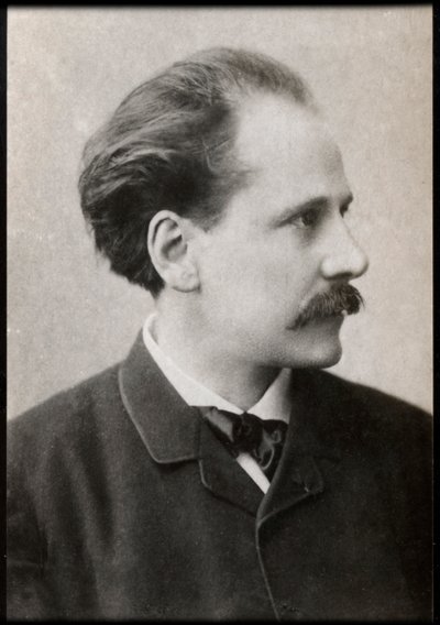 Portrait of Jules Massenet by French Photographer