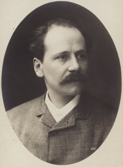 Portrait of Jules Massenet by French Photographer