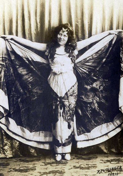 Portrait of Loie Fuller (1862-1928) by French Photographer