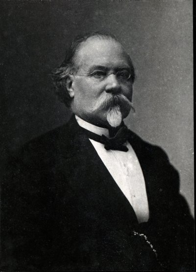 Portrait of Louis Joseph Troost by French Photographer
