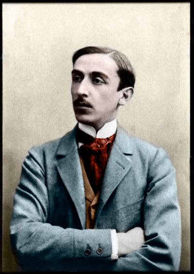 Portrait of Maurice Barres by French Photographer