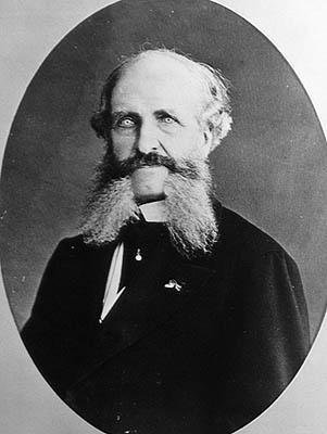 Portrait of Noël Guéneau de Mussy, c.1870 by French Photographer