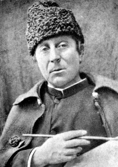 Portrait of Paul Gauguin (1848-1903) French Painter Post-Impressionist, circa 1888 by French Photographer