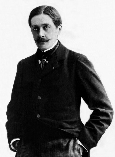 Portrait of Paul Hervieu, French writer and playwright. by French Photographer