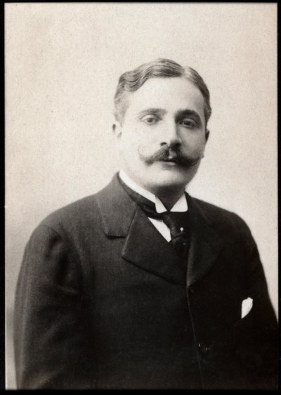 Portrait of Pierre Decourcelle by French Photographer