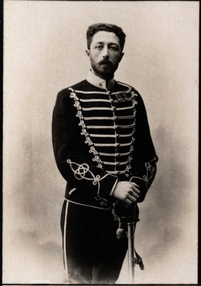 Portrait of Prince Eugen of Sweden (1865-1947) by French Photographer