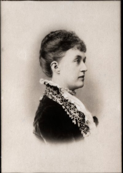 Portrait of Princess Adelheid Marie of Anhalt Dessau, Grand Duchess of Luxembourg by French Photographer