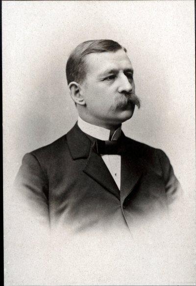 Portrait of Salomon August Andree by French Photographer