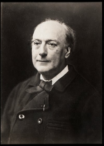 Portrait of Theodore de Banville by French Photographer