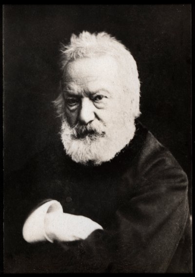 Portrait of Victor Hugo by French Photographer