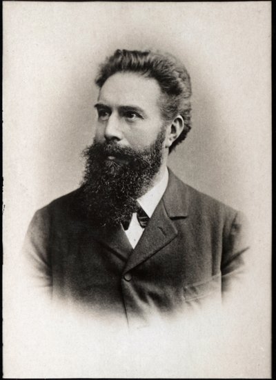 Portrait of Wilhelm Conrad Roentgen by French Photographer