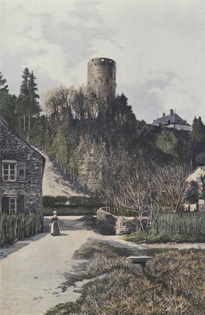 Rupt-sur-Saone, Castle Tower by French Photographer