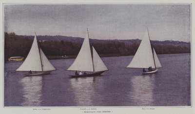 Sailing upstream downwind by French Photographer