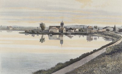 Saint-Laurent-en-Grandvaux, Abbey Lake by French Photographer