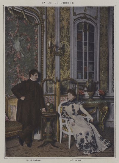 Scene from a Production of La Loi de l