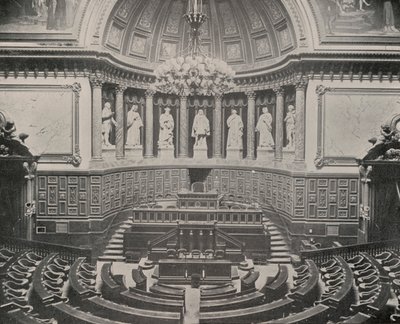 Senate Chamber, Palace of the Luxembourg by French Photographer