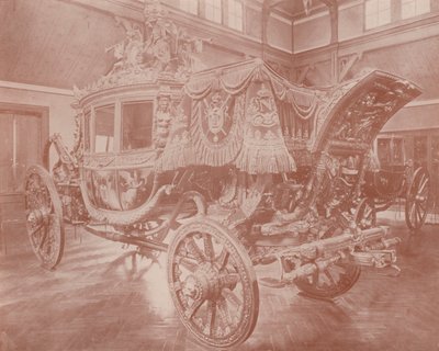 State Carriage of the Prince Imperial, Versailles by French Photographer