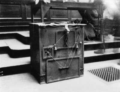 Stove used by Henri Desire Landru by French Photographer