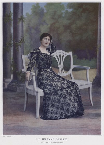 Suzanne Despres, French actress by French Photographer