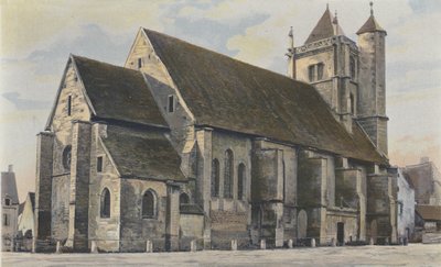 Tannay, Church, Northeast View by French Photographer