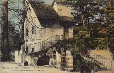 The Mill in the Hamlet of Marie Antoinette at Versailles by French Photographer