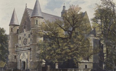 Tilloloy, Church, Southwest Side View by French Photographer