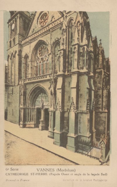 Vannes, Cathedral St Pierre by French Photographer