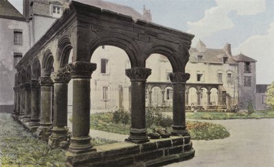 Vannes, Remains of the Old Cloister by French Photographer