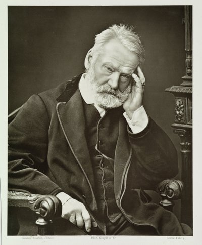 Victor Hugo (1802-85), from Galerie Contemporaine by French Photographer