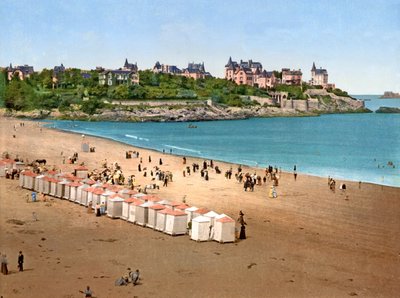 View of Pointe de la Malouine from the Plage de l