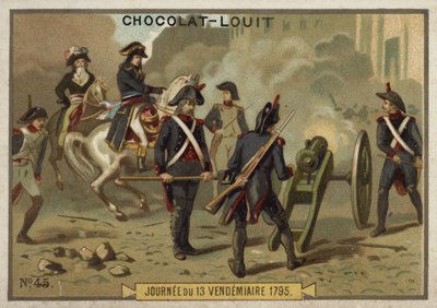 13 Vendemiaire 1795 by French School