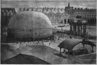 1878 World Exhibition in Paris: swelling of Henri Giffard