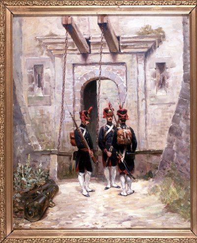 3 converting gunners by French School