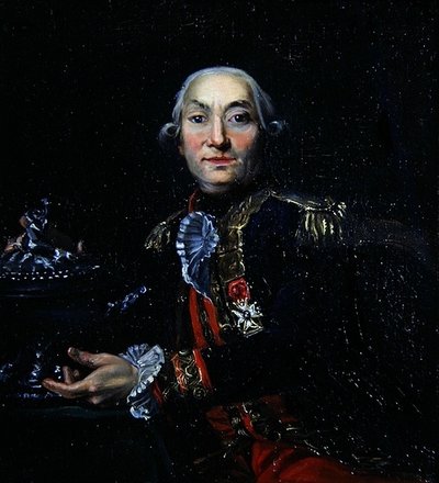 A Capitaine de Vaisseau with a Silver Tureen by French School