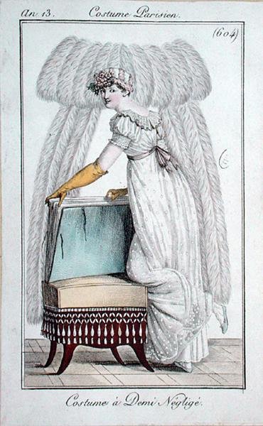 A Demi-Neglige, fashion plate from 