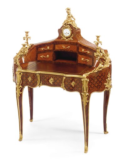 A Louis XV style bureau by French School